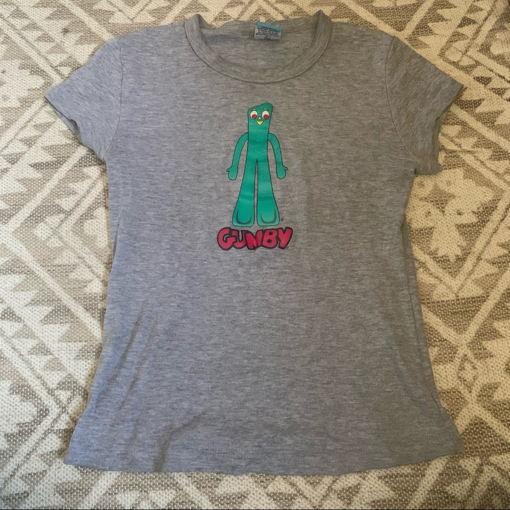 vintage gumby baby tee